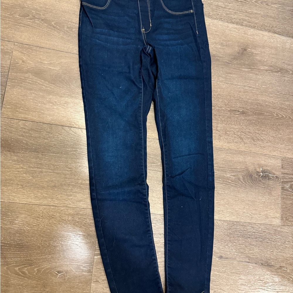 SO Women's Dark Indigo Skinny Jeans